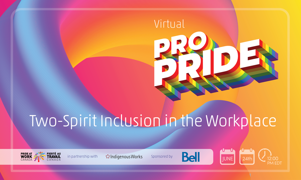 Virtual Pro Pride - Two Spirit English Banner