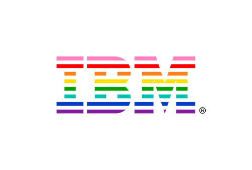 IBM rainbow logo