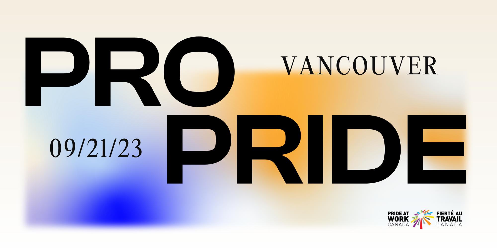 Banner Vancouver ProPride with the date.