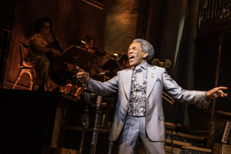 Andre De Shields in the musical Hadestwon